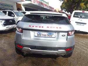 2012 RANGE ROVER EVOQUE 2.0 Si4  AUTOMATIC SILVER LEATHER REVERSE CAMERA REVERSE SENSER 128.00