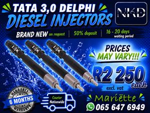 TATA XENON 3L INJECTORS