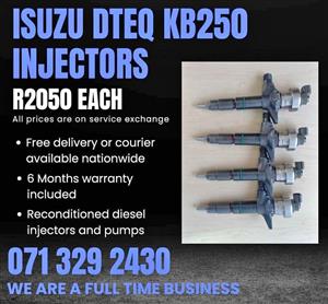 ISUZU DTEQ KB250 INJECTORS FOR SALE WITH WARRANTY