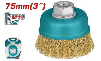 Wire cup brush 75mm