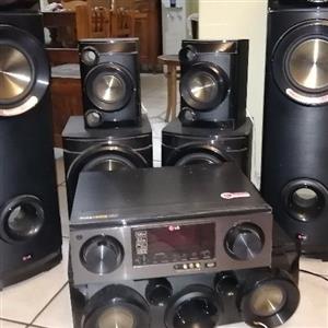 LG 5 channel home theater system