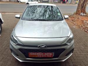 2019 HYUNDAI I20 1.2 MANUAL PETROL  SILVER  COLOR  