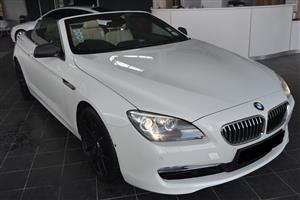 2012 BMW 6 Series 650i convertible M Sport sports automatic