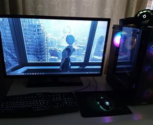 Gaming pc for sale 8 gig gpu with keyboard mouse and headset 