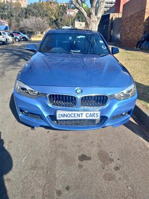 2015 BMW 320i M-SPORT, PETROL, AUTOMATIC, BLUE COLOR, MILEAGESPARE KEY