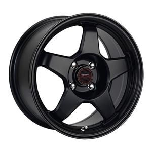 15″ A-Line Dusk 4/100 Silk Black Alloy Wheels