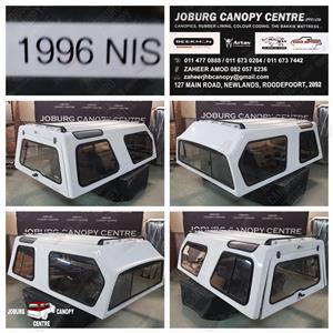 (1996) Nissan NP300 LWB HighLine White Canopy Workshop Canopy 