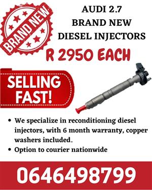 Brand new diesel injectors.
