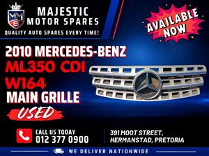 2010 Mercedes-Benz ML350 CDI 4MATIC W164 Main Grille for Sale – Used 