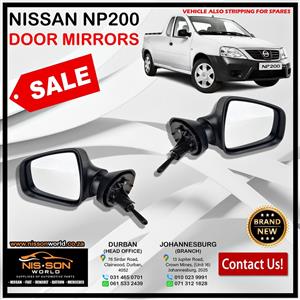 NISSAN NP200 DOOR MIRRORS