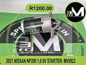 STARTER MOTOR- NISSAN NP200