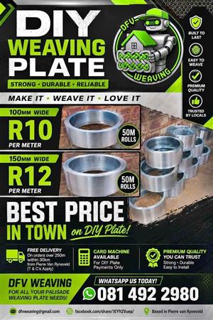 Palisade Weaving Plate / Coils