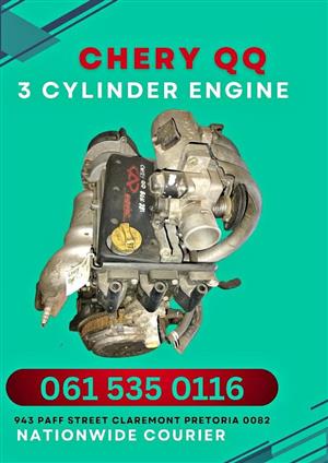 Chery QQ 3 cylinder engine 