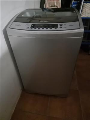 washing machine whirlpool 13kg top loader brand new