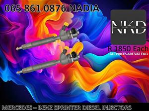 SSANGYONG DIESEL INJECTORS FOR SAE OR RECON.