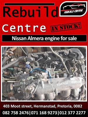 Nissan Almera engine for sale.