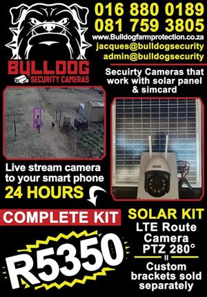 PTZ Camera Solar Kit