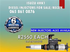 ISUZU 4HK1 DIESEL INJECTORS AVAILABLE