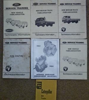 Car Repair Books x7  R50 each minimum purchase of 2 books or R250 the lot