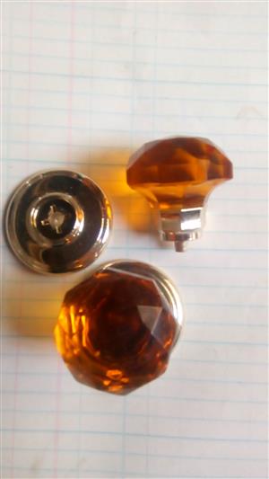Gainsborough Serenade glass knob pair x 9