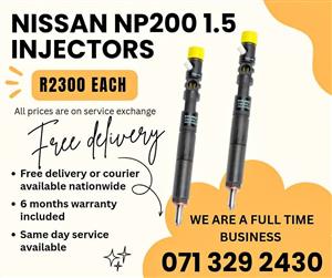 NISSAN NP200 1.5 INJECTORS FOR SALE WITH WARRANTY