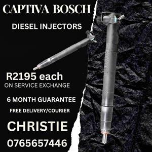 Captiva Bosch Diesel Injectors for sale