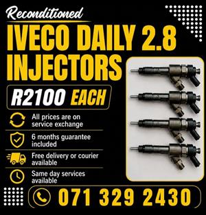 IVECO DAILY 2.8 INJECTORS FOR SALE WITH WARRANTY 