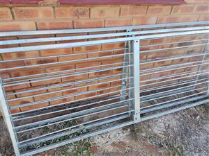 3x Galvinized security gates for sale 