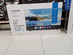 Dixon 50 inch 4K Ultra HD smart TV 