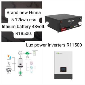 Battery and inverter
