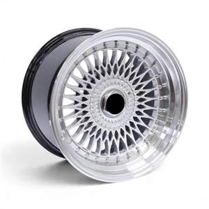 17″ CW-F1209 4×100 & 4×114 Hyper Silver with Rivets Alloy Wheels