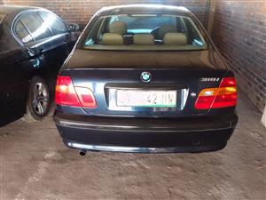 2001 BMW 318  E46  AUTOMATIC (NON-RUNNER) FOR SALE. CAN BE USED FOR SPARE PARTS.