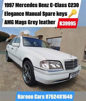 1997 Mercedes Benz C-Class Elegance Manual Spare keys service history towbar Mags