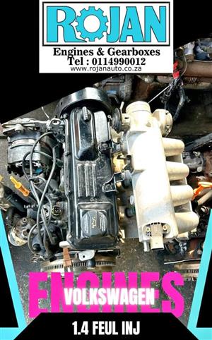 VOLKSWAGEN 1.4 FEUL INJ ENGINES