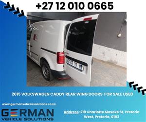 2015 Volkswagen caddy rear wing doors for sale – used 