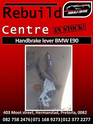 BMW E90 Handbrake lever for sale.