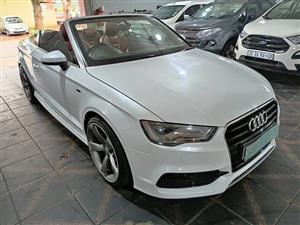 2015 AUDI A3 2.0 SLINE CONVERTIBLE AUTOMATIC 170000KM 