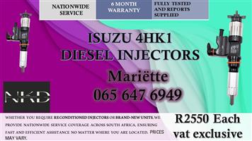 FULL SERVICES ON DIESEL INJECTORS ISUZU 4HK1