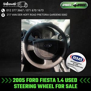 2005 FORD FIESTA 1.4 STEERING WHEEL (USED) – FOR SALE