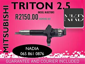 MITSUBISHII TRITON 2.5 DIESEL INJECTORS FOR SALE WITH 6 MONTHS WARRANTY
