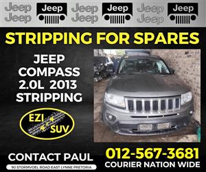 Jeep Compass 2.0L 2013 Used Spares for Sale