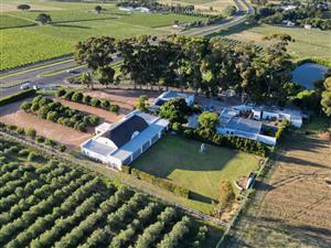Immaculate farm on the R44