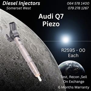 Audi Q7 diesel injectors