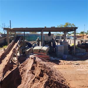 Cement Brick masjienHollow BlocksPaversStock's