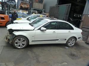Mercedes C180K W204 1.8 Petrol AT 2719 White - 2010 SPARESBOYZ STRIPPING