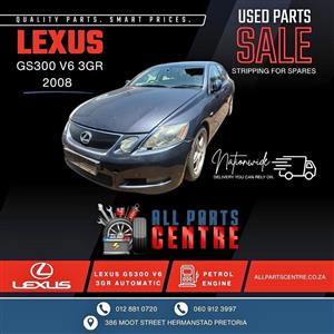 Lexus GS300 V6 3GR 2008 Automatic petrol - Stripping for Spares