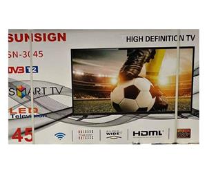 45" Smart Android HD LED TV,  New with warranty and FREE