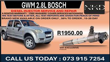 GWM 2.8L Diesel Injectors On Repair 