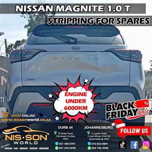 NISSAN MAGNITE 1.0 TURBO STRIPPING FOR SPARES