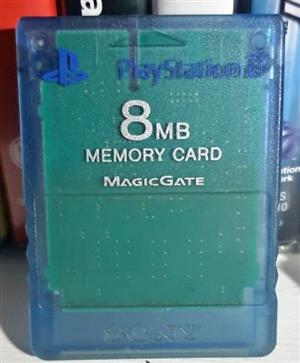 PS2 Memory Card Used